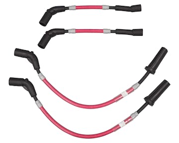 039994　プラグコードセット レッド 18y- M8ソフテイル